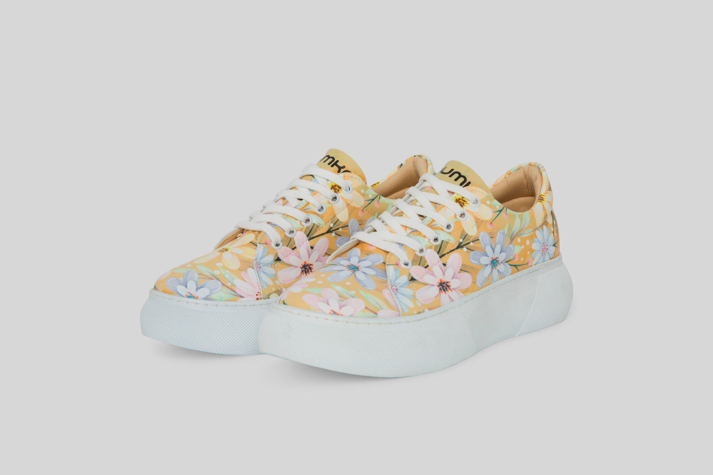 Tenisky Flower Power s hrubou podrážkou