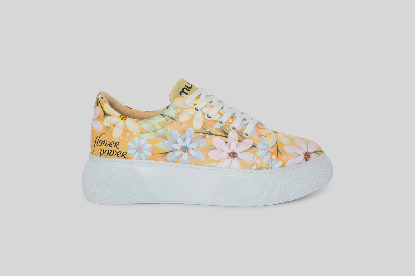 Tenisky Flower Power s hrubou podrážkou