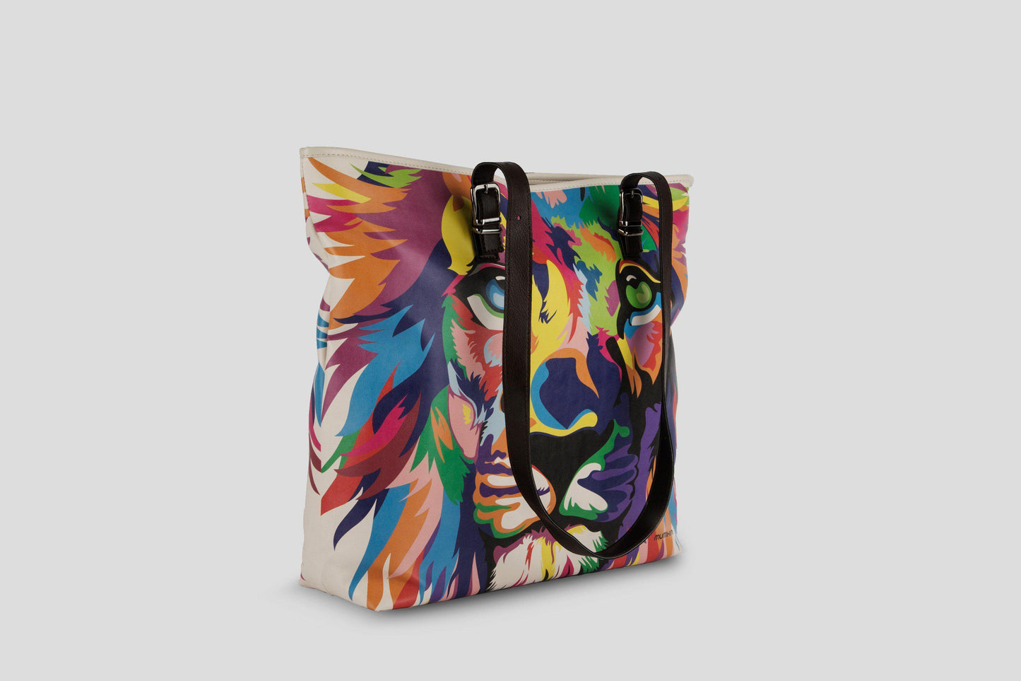 woman-lion-king-colors-shopper-bag