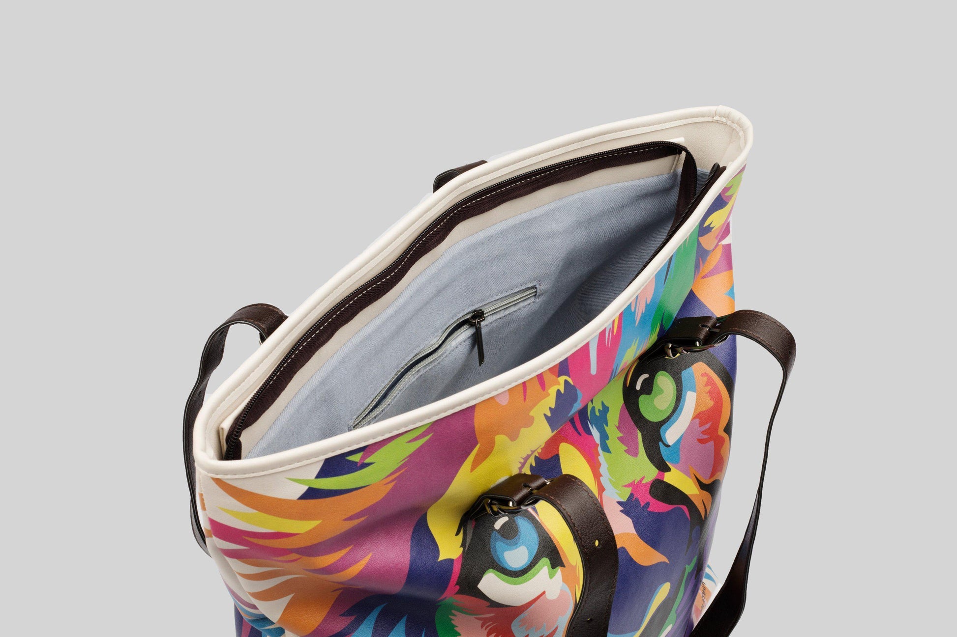 woman-lion-king-colors-shopper-bag