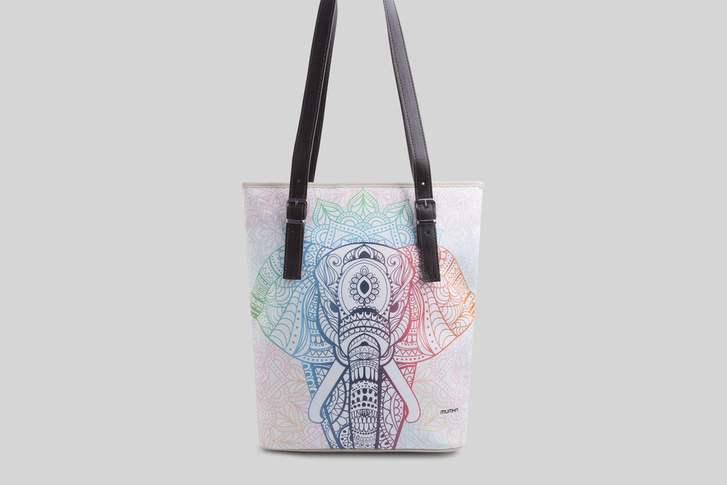 woman-mandala-elephant-shopper-bag