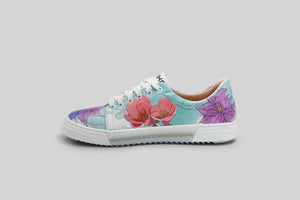 woman-orchids-and-lillies-sneakers